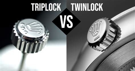 rolex twinlock vs triplock|difference between triplock and Rolex.